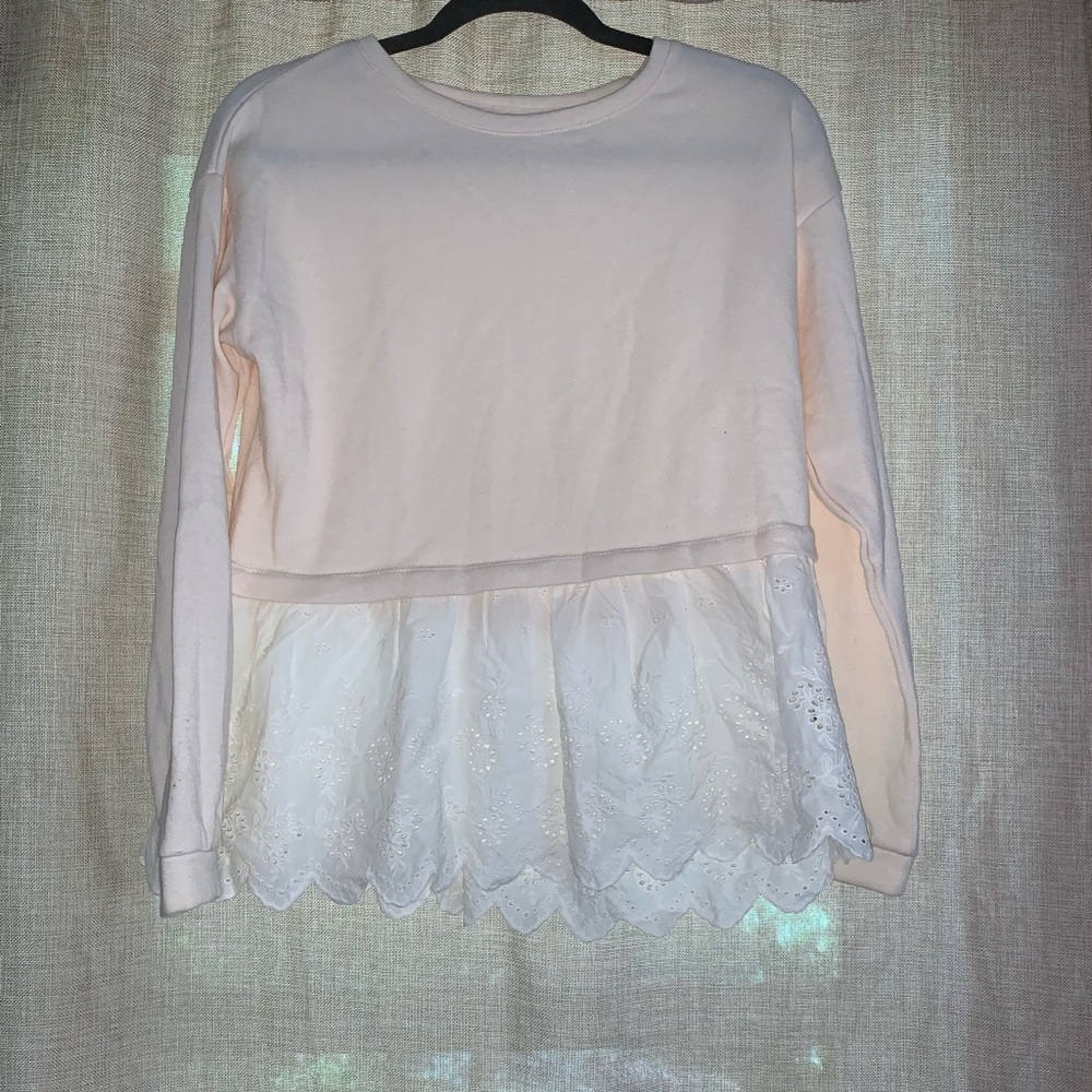 Charmed Hearts Cream Women’s Sweater